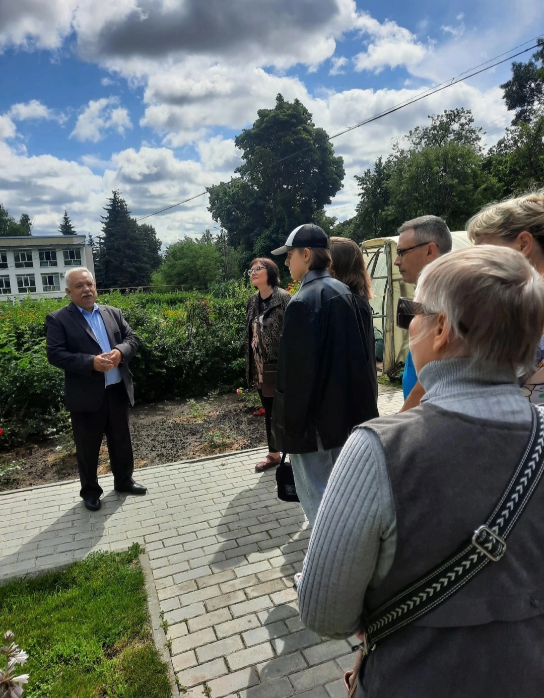 В ботаническом саду  прошло мероприятие, посвящённое  150-летию  со дня рождения ботаника и основателя сада И.И. Спрыгина