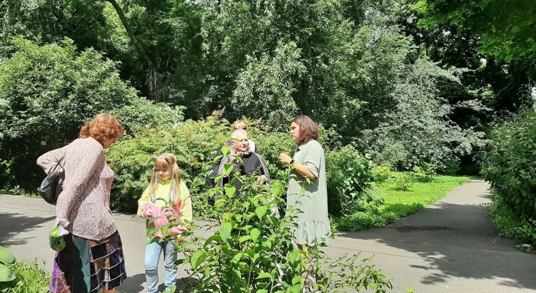 В ботаническом саду  прошло мероприятие, посвящённое  150-летию  со дня рождения ботаника и основателя сада И.И. Спрыгина